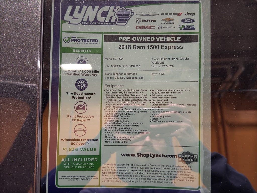 2018 RAM 1500 Express