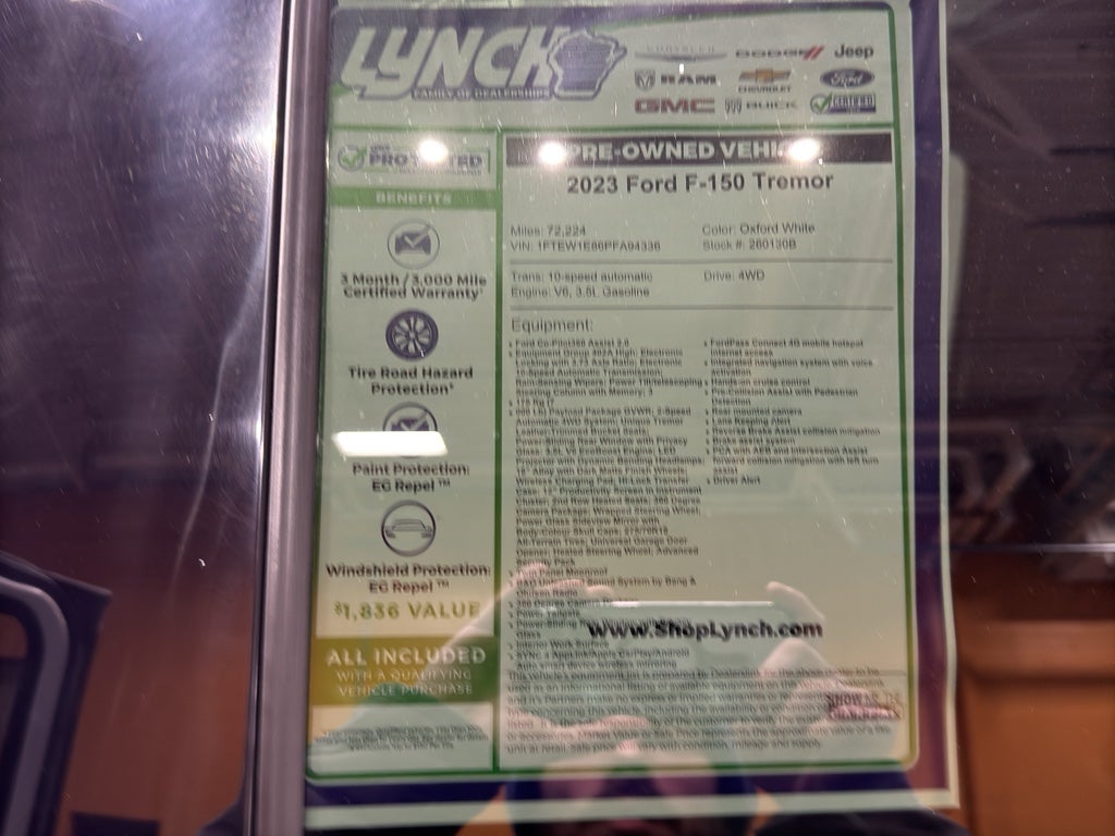 2023 Ford F-150 Tremor