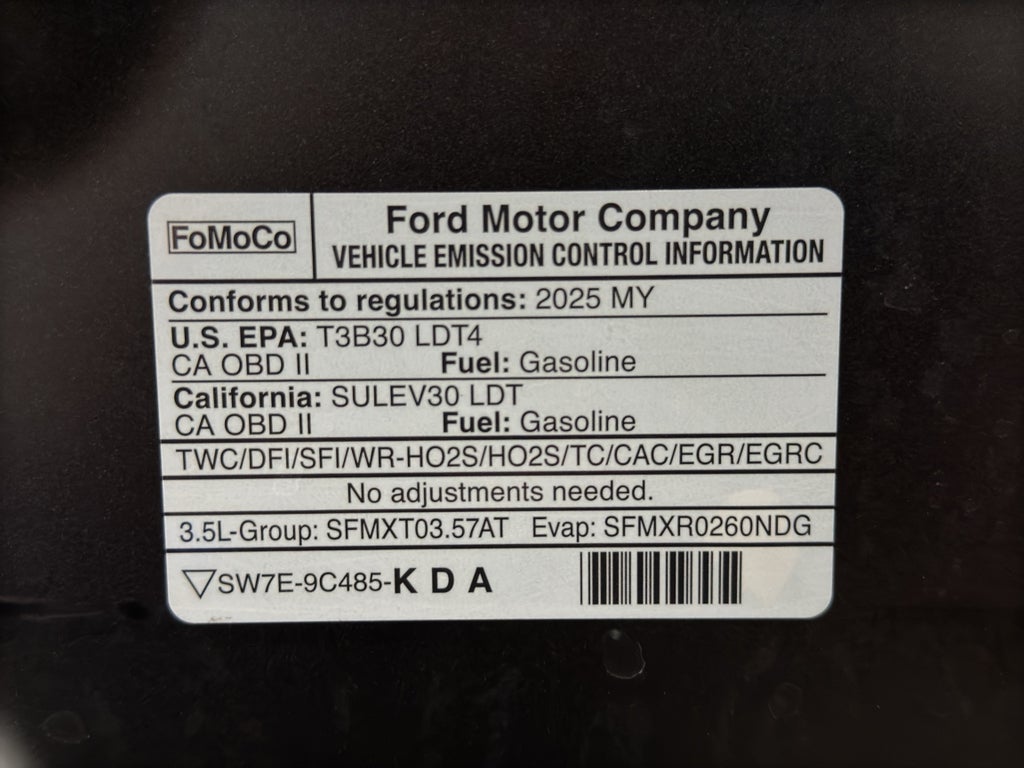 2025 Ford F-150 Tremor