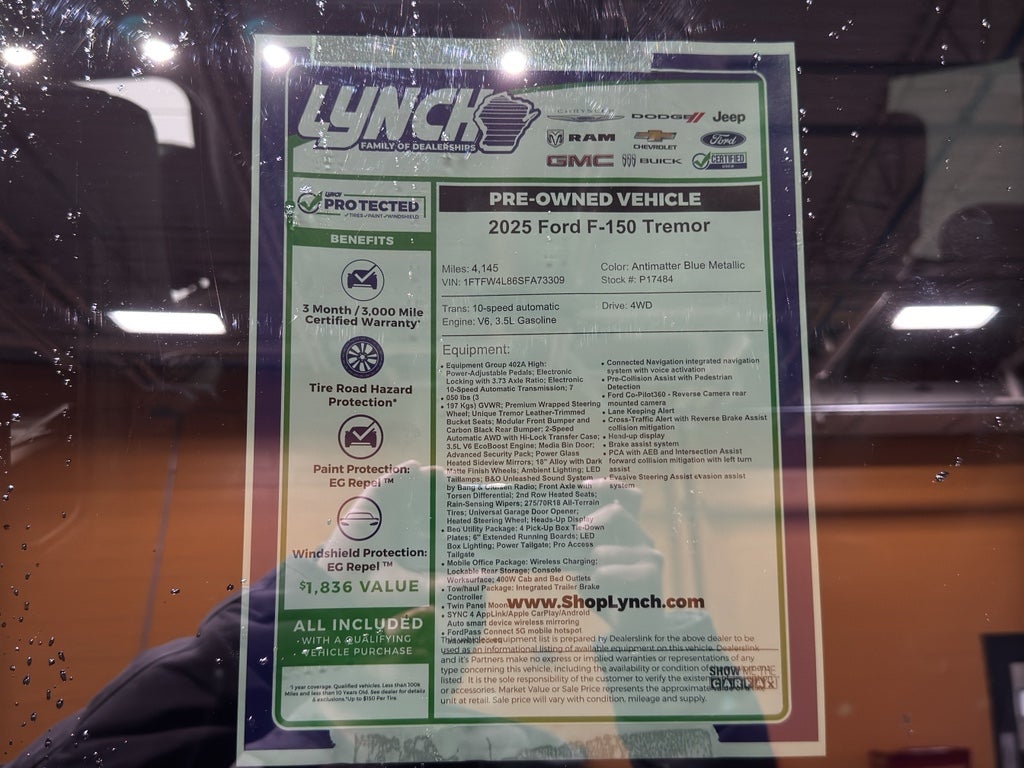 2025 Ford F-150 Tremor
