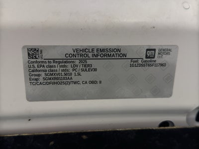 2025 Chevrolet Malibu 1LT