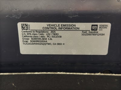 2025 Chevrolet Malibu 1LT