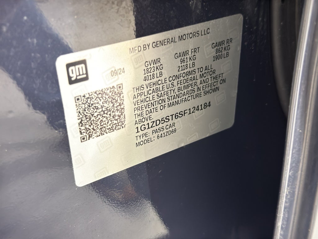 2025 Chevrolet Malibu 1LT