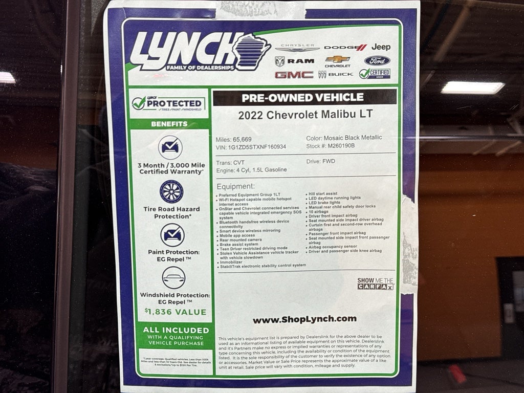 2022 Chevrolet Malibu LT