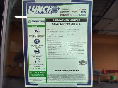 2024 Chevrolet Malibu 1LT