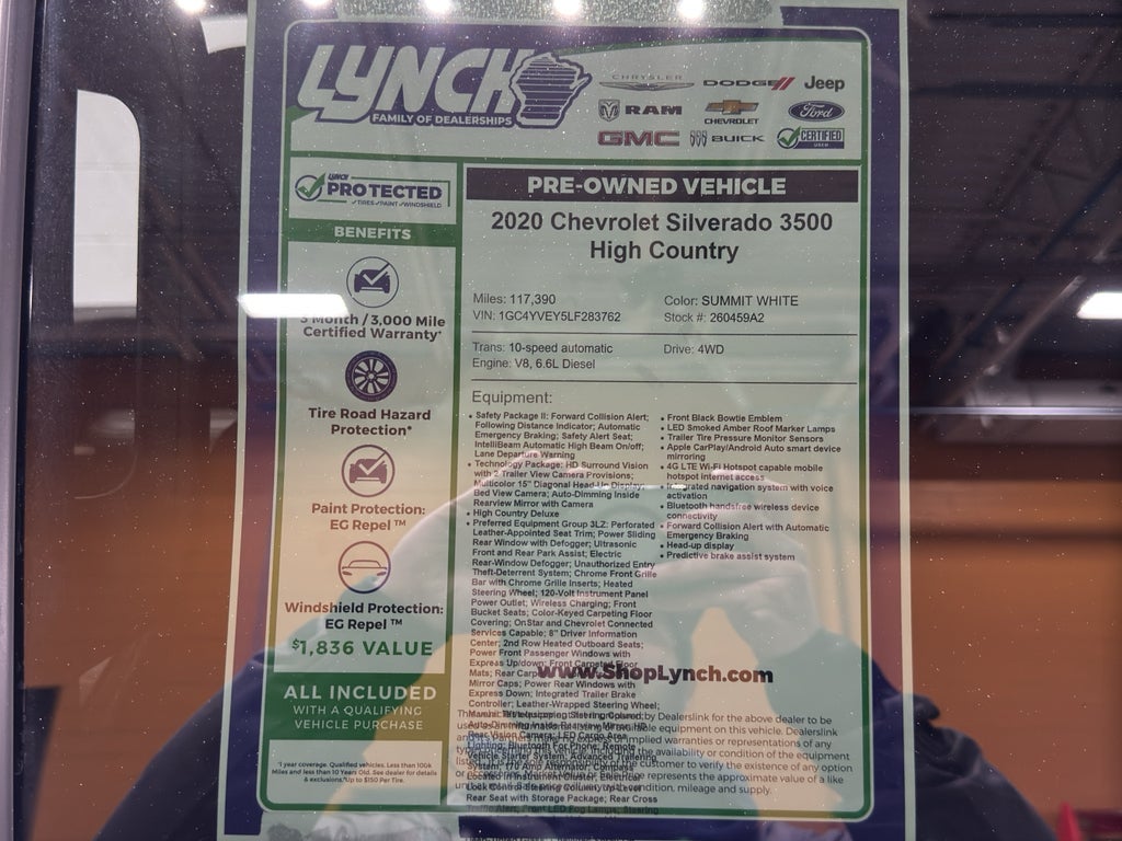 2020 Chevrolet Silverado 3500 HD High Country