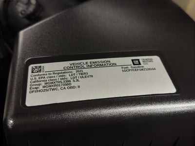 2021 Chevrolet Silverado 1500 Custom Trail Boss