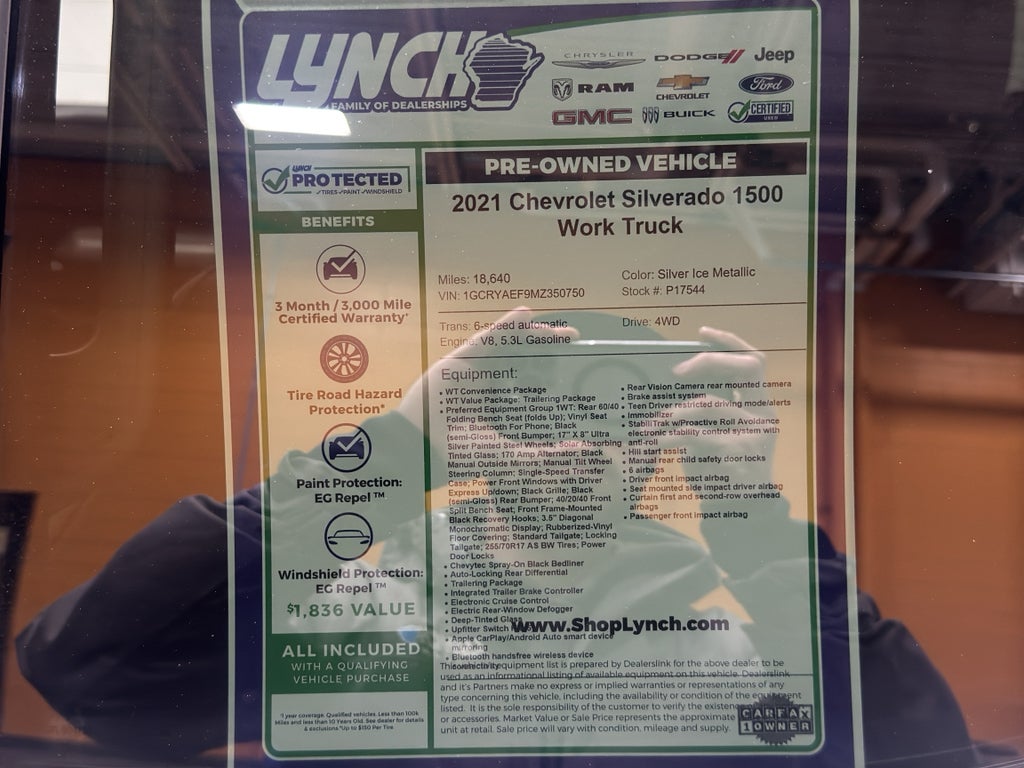 2021 Chevrolet Silverado 1500 WT