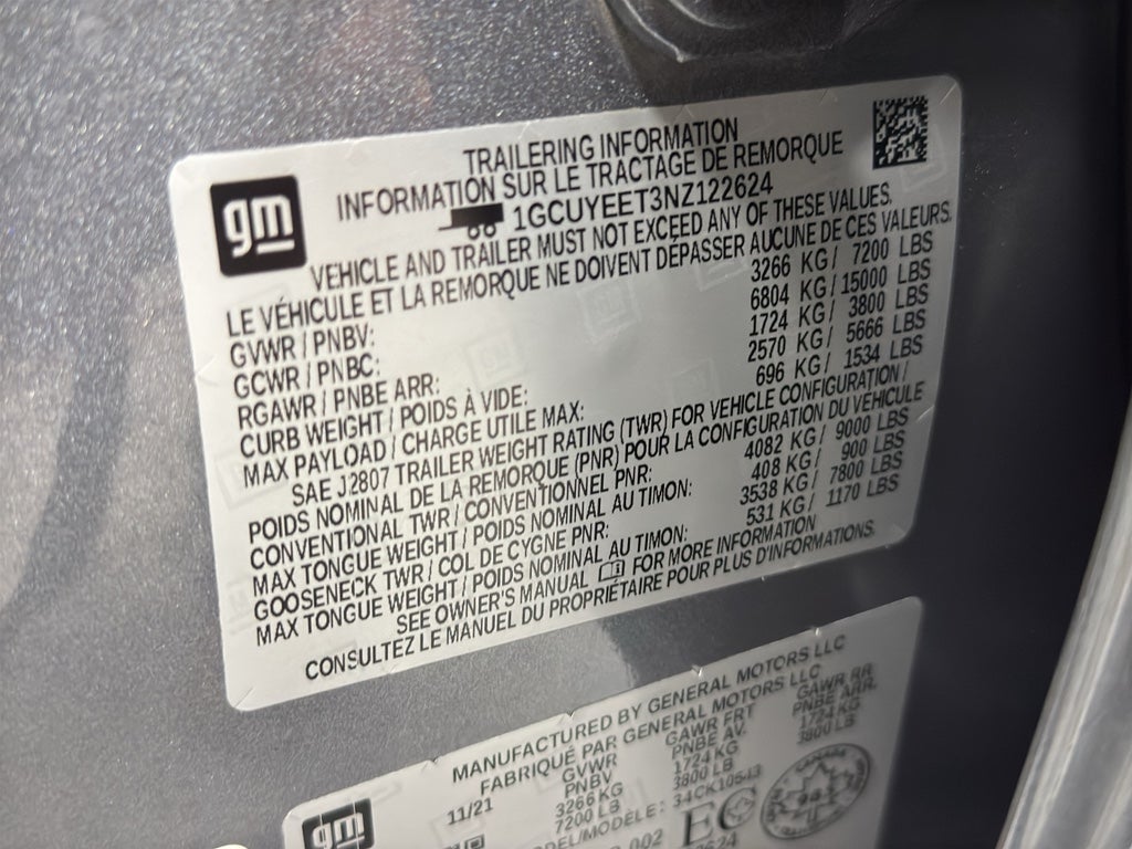 2022 Chevrolet Silverado 1500 LTD RST