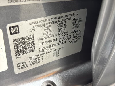 2022 Chevrolet Silverado 1500 LTD RST