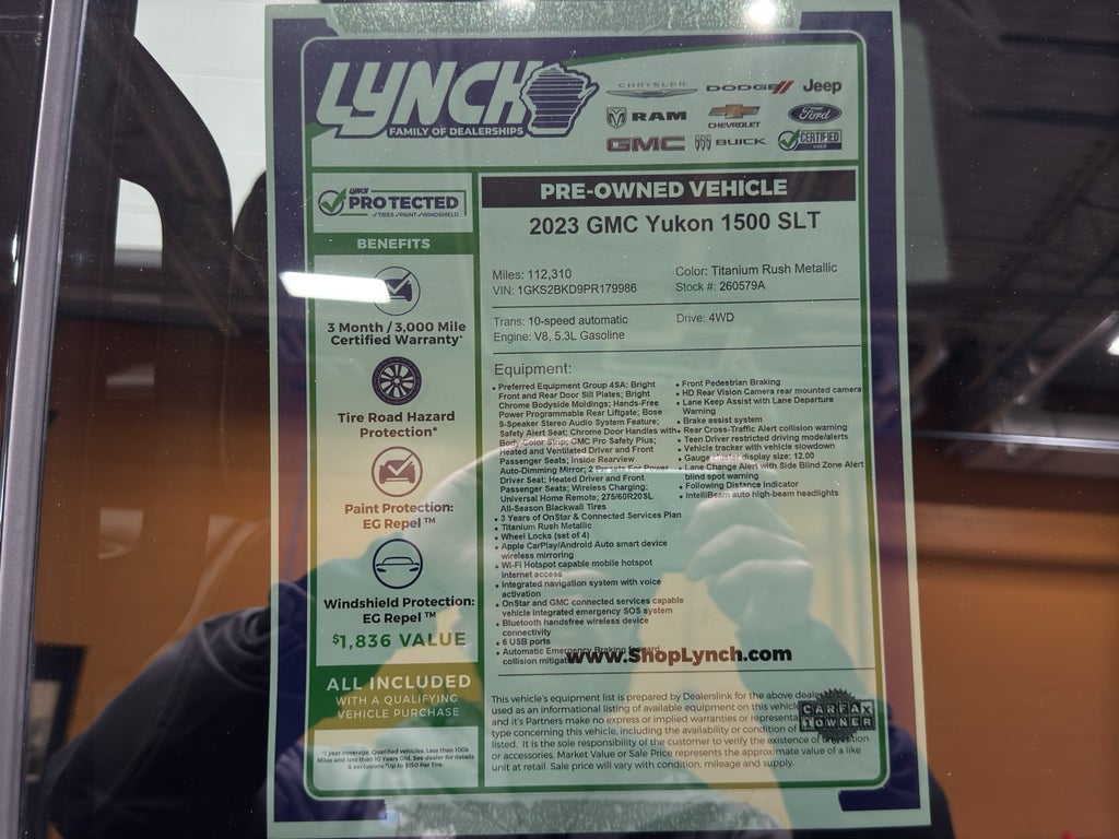 2023 GMC Yukon SLT