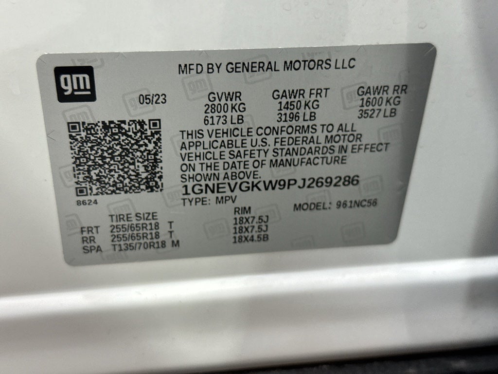 2023 Chevrolet Traverse LT Cloth