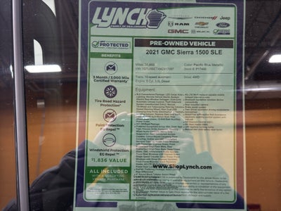 2021 GMC Sierra 1500 SLE