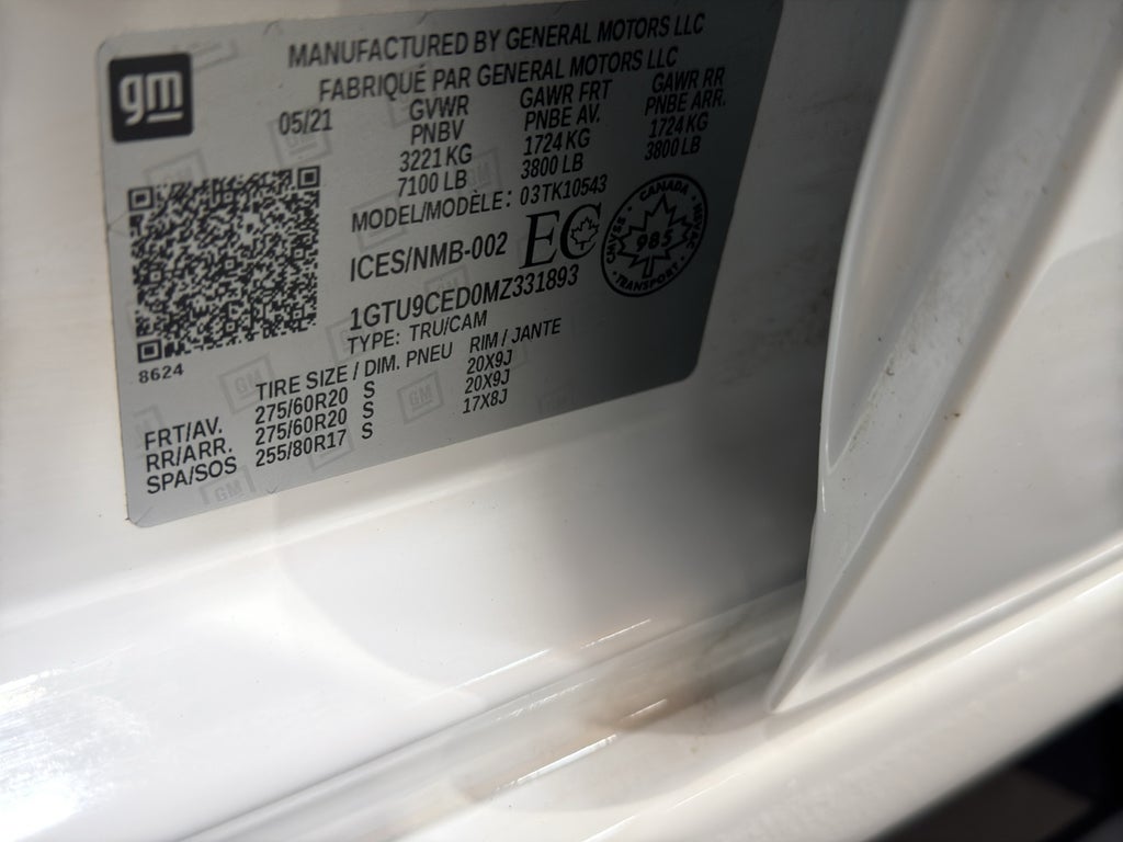 2021 GMC Sierra 1500 Elevation