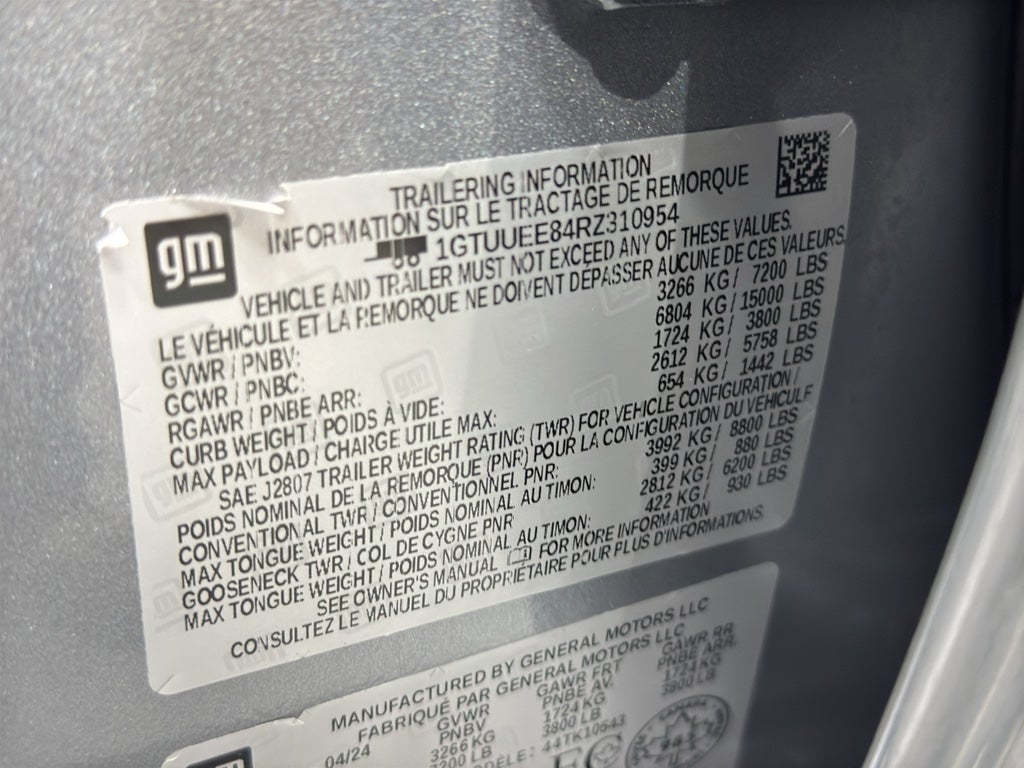 2024 GMC Sierra 1500 AT4