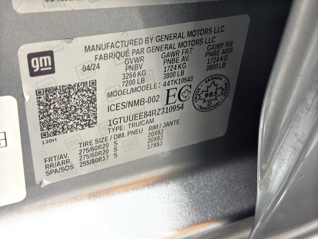 2024 GMC Sierra 1500 AT4