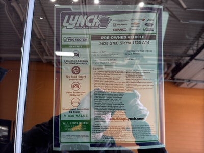 2025 GMC Sierra 1500 AT4