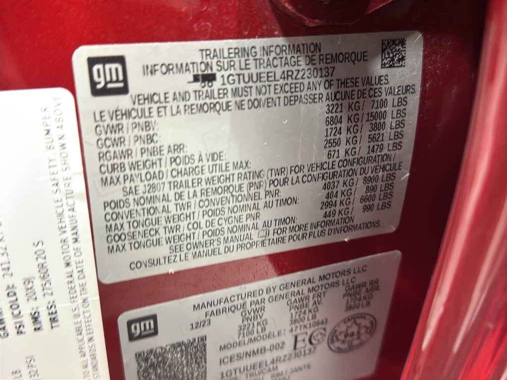 2024 GMC Sierra 1500 AT4