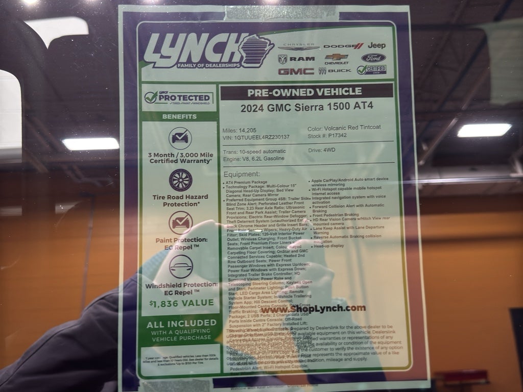 2024 GMC Sierra 1500 AT4