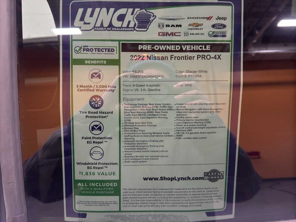2022 Nissan Frontier PRO-4X