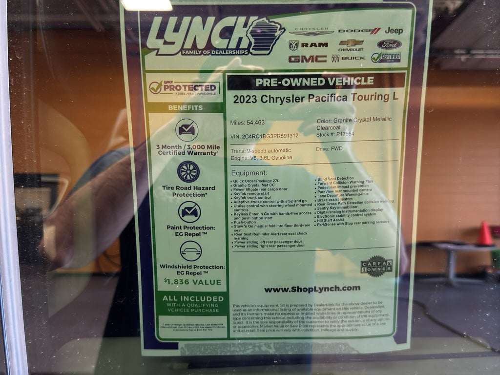 2023 Chrysler Pacifica Touring L