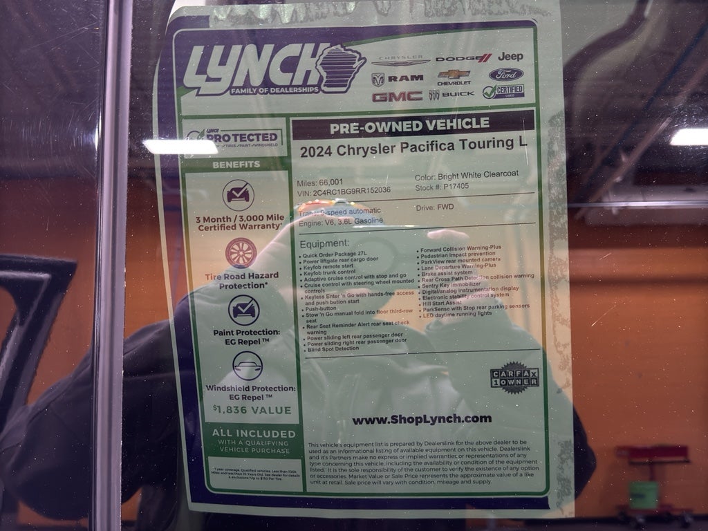 2024 Chrysler Pacifica Touring L