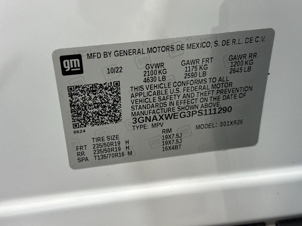 2023 Chevrolet Equinox RS