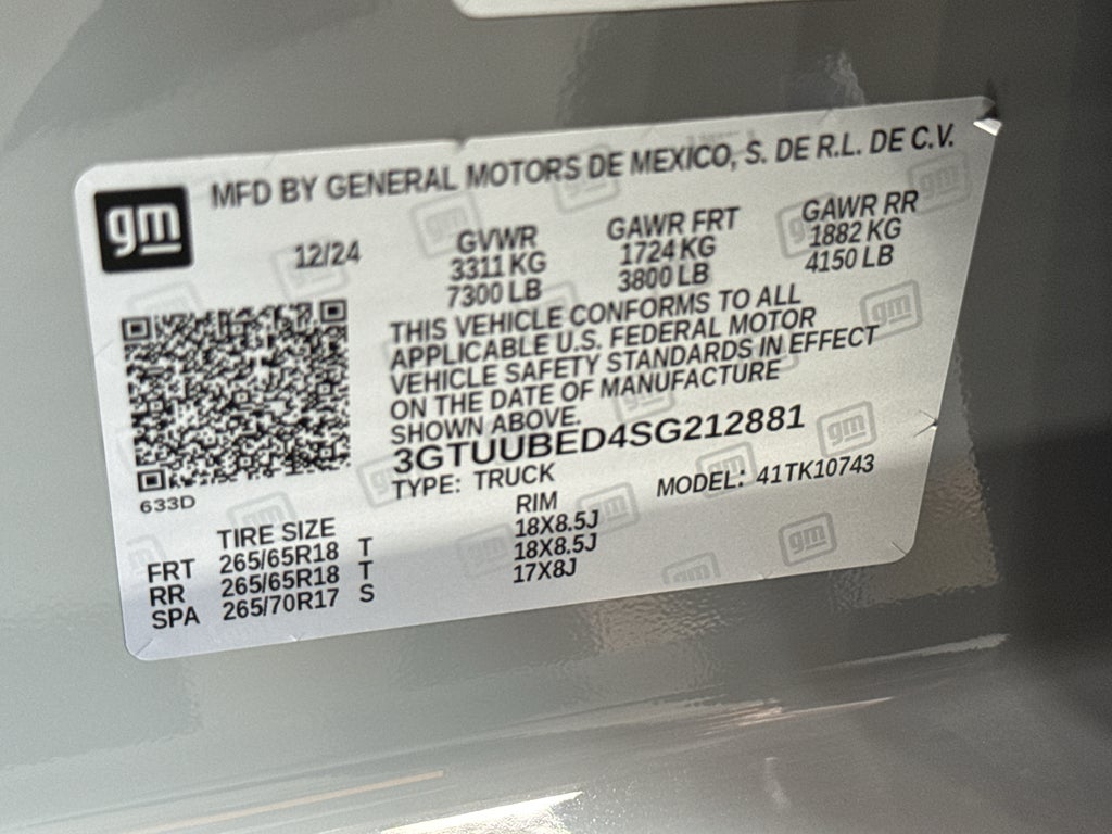 2025 GMC Sierra 1500 SLE
