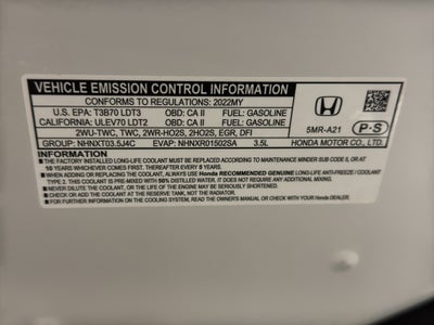 2022 Honda Odyssey Elite