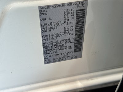 2021 Nissan Murano Platinum