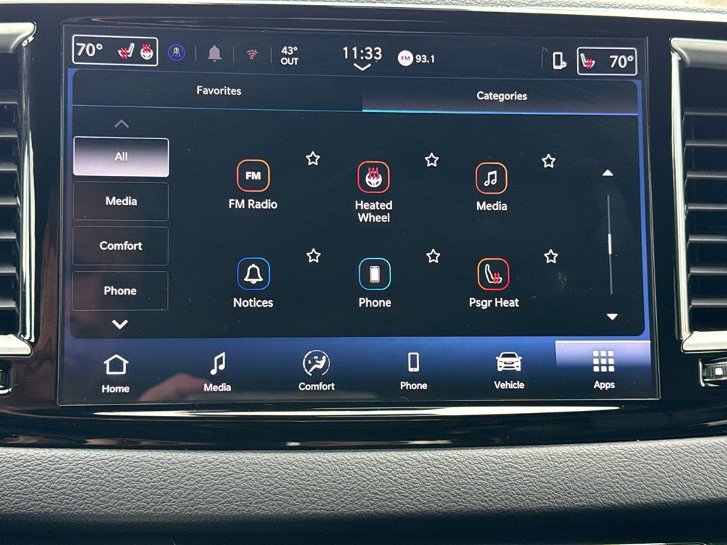 2025 Chrysler PACIFICA SELECT