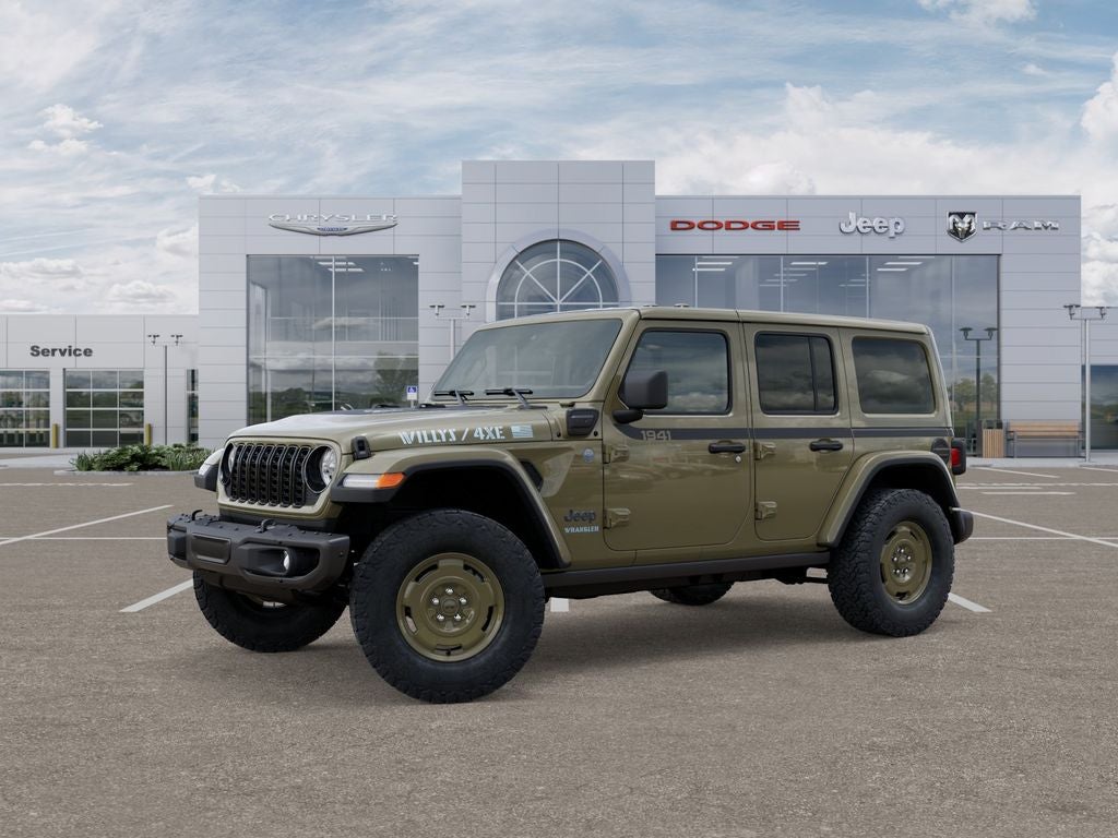 2025 Jeep Wrangler 4xe Willys '41 Black Leather