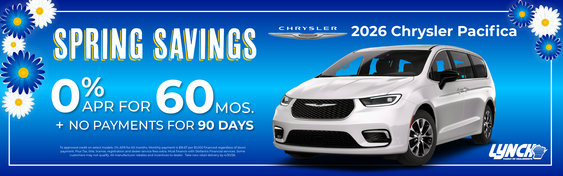 Chrysler pacifica savings at lynch mukwonago