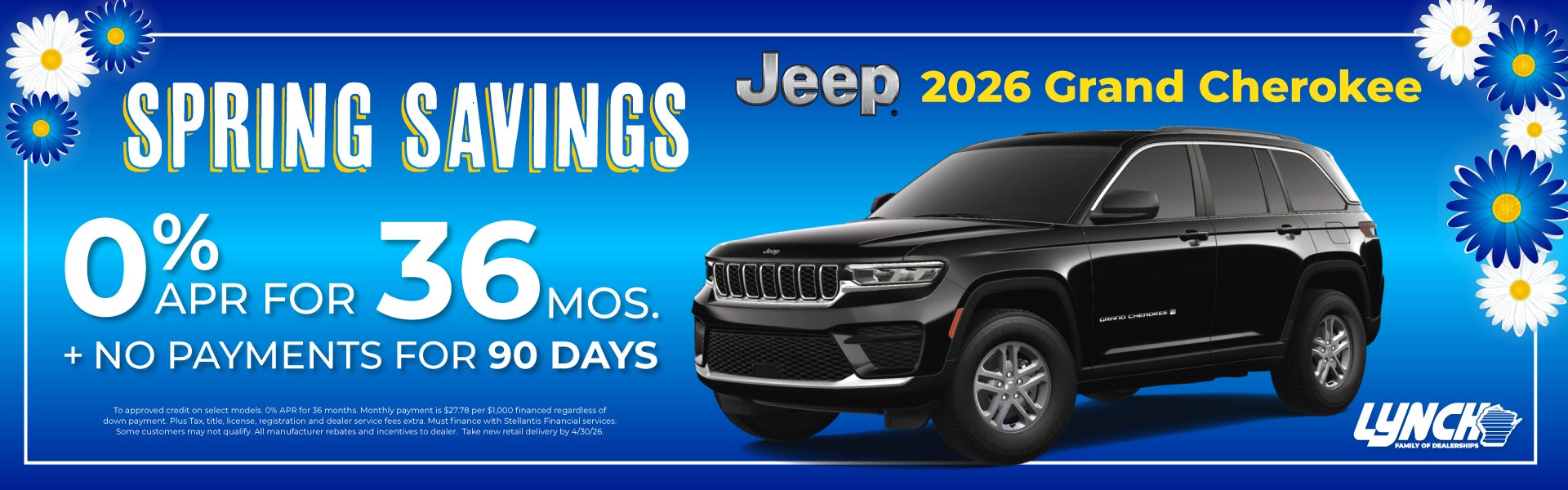 Jeep Grand Cherokee savings at lynch mukwonago