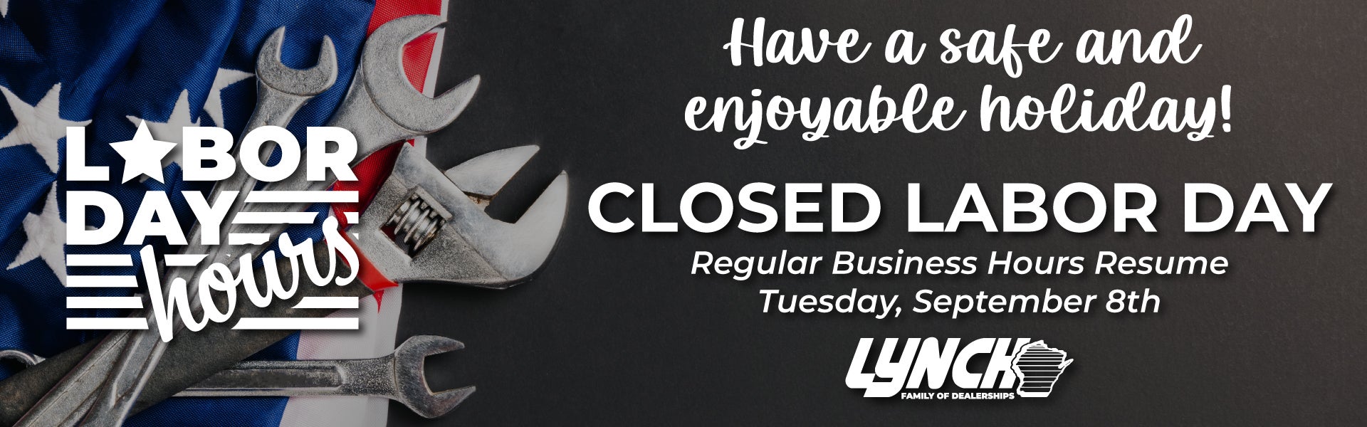 Labor Day Hours