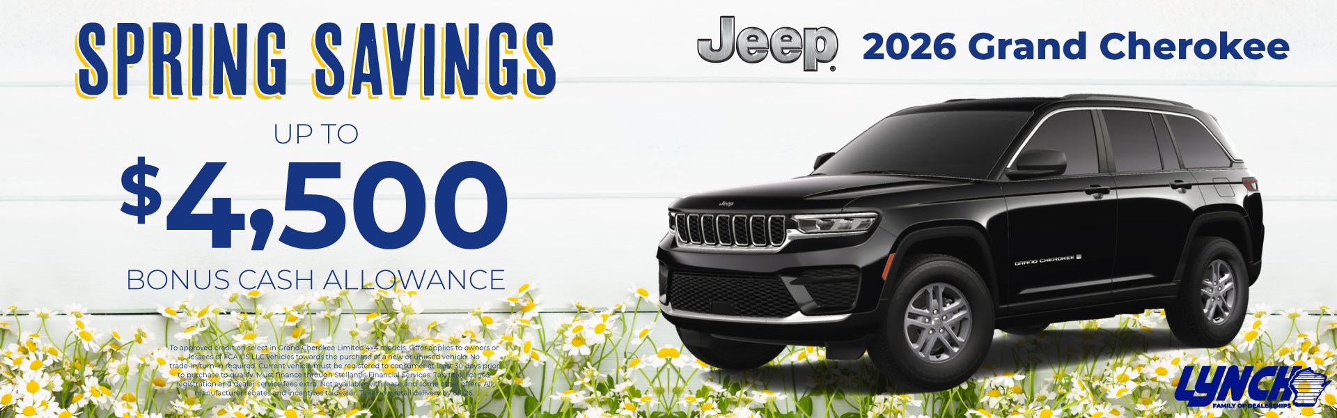 Lynch Jeep Mukwonago Grand Cherokee Offer