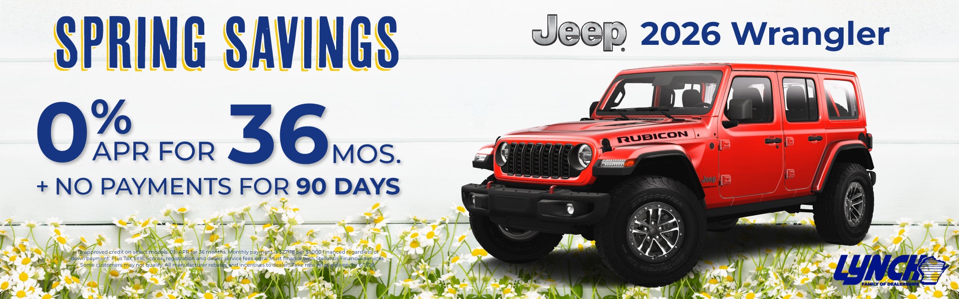 Lynch Mukwonago Jeep Wrangler Offer