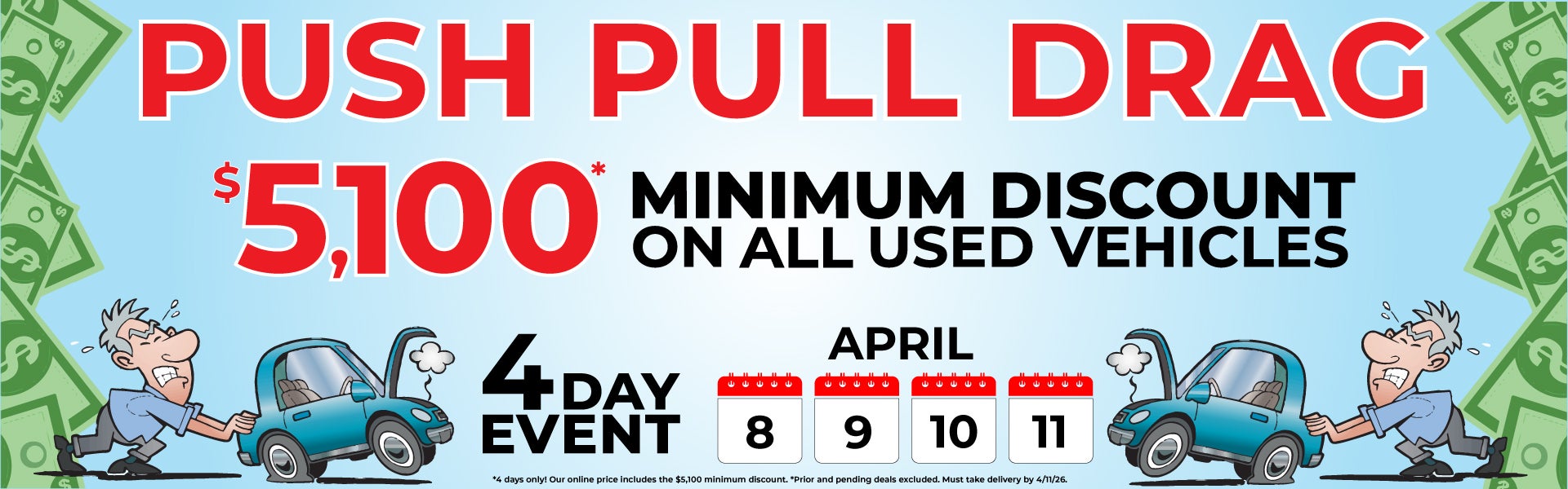 push pull drag at Lynch